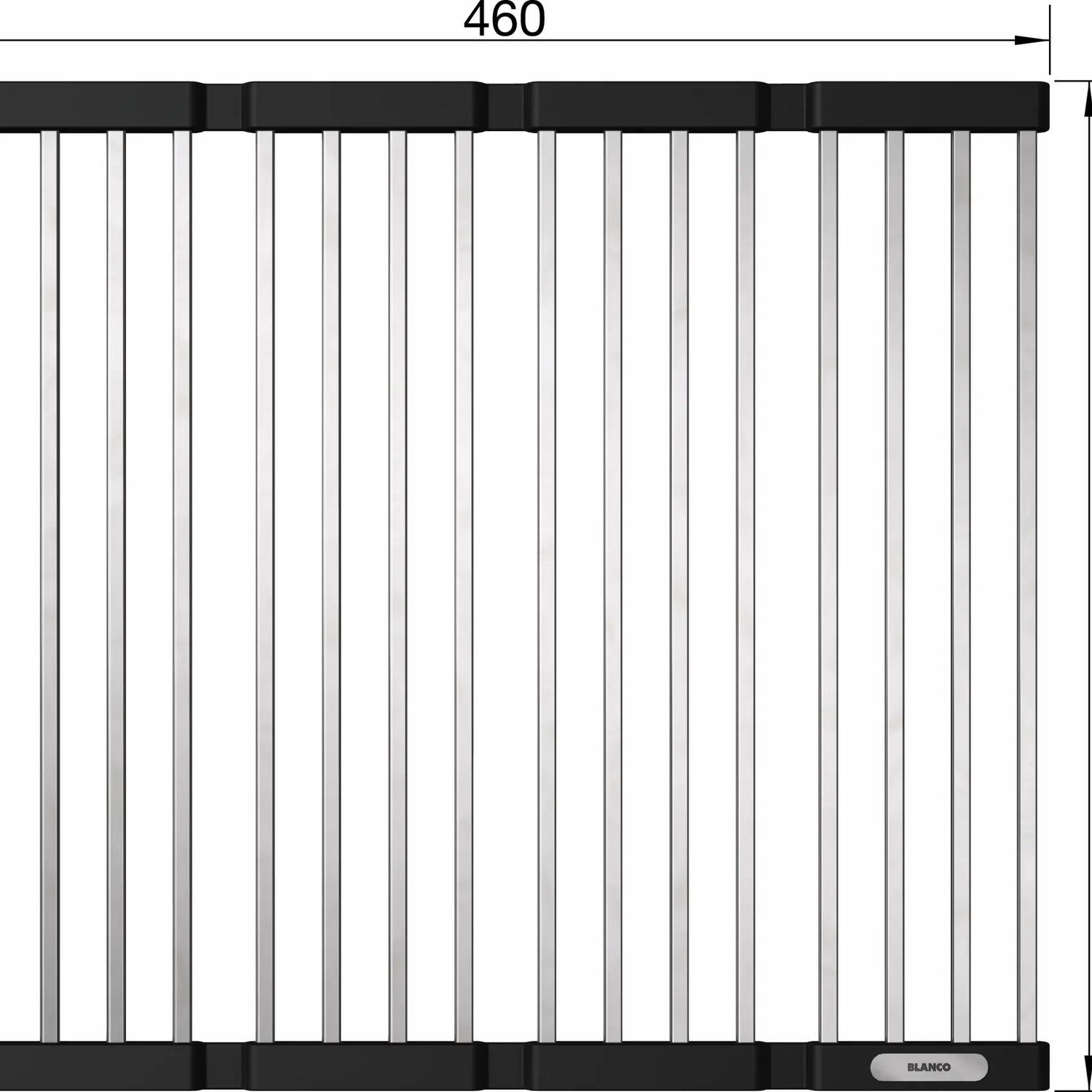 BLANCO foldemåtte 460 x 425 mm