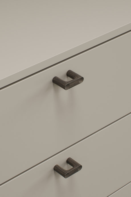 Furnipart Punto Knob Mørkebrun