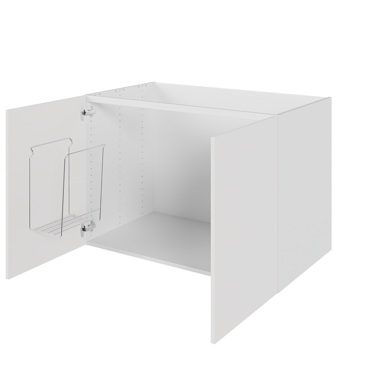 Multi-Living Køkken vaskeskab i Hvid Front H: 70,4 cm D: 60,0 cm - Inklusiv affaldsstativ - Bredde: 100 cm