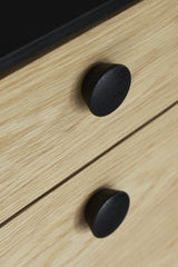 Beret kop greb - vælg mellem lakeret eg og bejdset sort eg