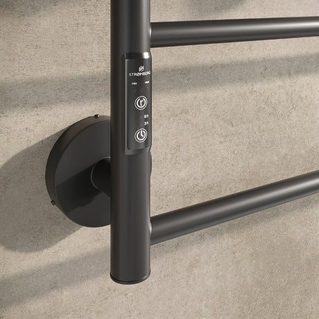 Cento håndklædetørre 1250x500mm, MAT SORT