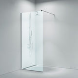 Walk-In 205 fastvæg 8mm, skræddersyet