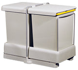 AFFALDSSYSTEM STÅENDE AUTO 2 x 10,5 ltr.