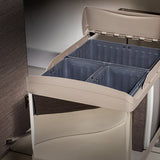 AFFALDSSYSTEM BUNDMONTERET 2 x 16 Liter