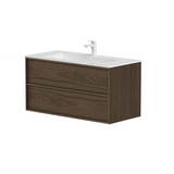 Skara 60, 80 eller 100 cm bredt underskab i mørk egefiner med massiv greb