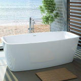 LIGRO 1-GREBS FRITSTÅENDE KAR/BRUSERBATTERI