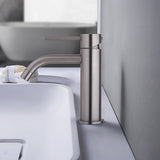 LIGRO ARMATUR TIL INDBYGGET VASK, BØRSTET NIKEL