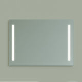 Como spejl med integreret LED-belysning, 1000x650mm