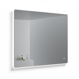 Spejl med stemningsbelysning, 1000x800mm