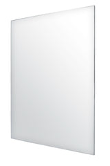 Vandal resistant mirror 600 x400 mm with concealed fixing