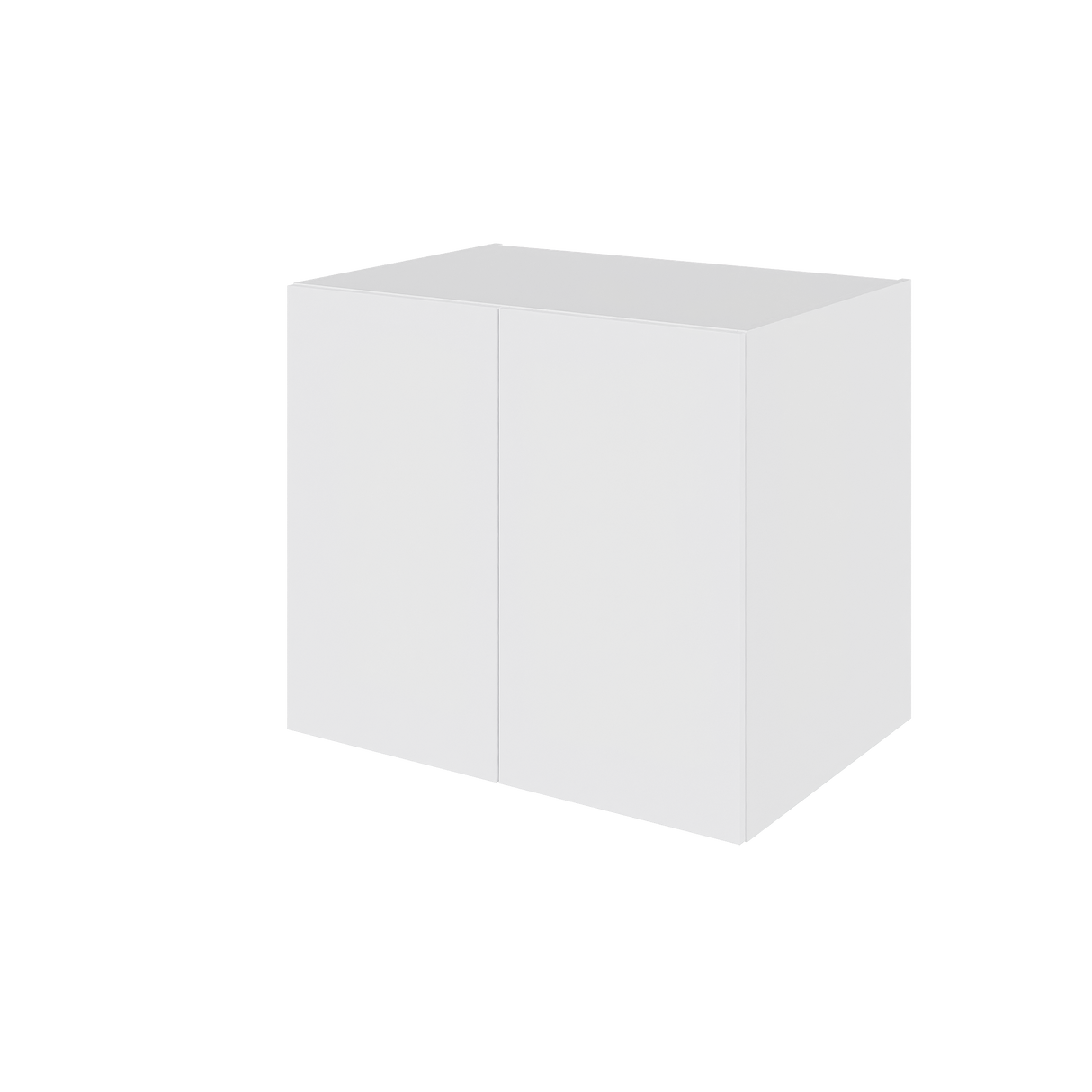 Multi-Living Køkken hyldeskab i Hvid Front H: 70,4 cm D: 60,0 cm - 2 låger inklusiv 1 hylde - Bredde: 80 cm