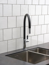 NEW YORK 34X40+18X40 (L) COMFORT 1½ KUMME KØKKENVASK, RUSTFRIT STÅL