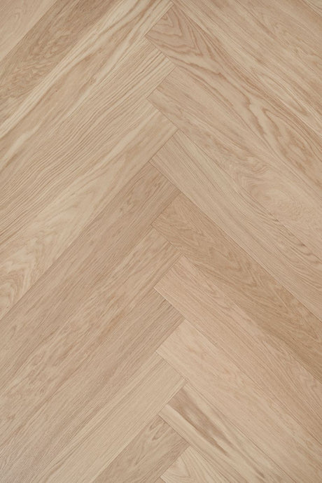 Timberman Eg Prime Innoplank Sildeben Trægulv Matlak hvid 10x135x810 - 147110