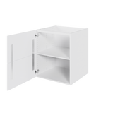 Multi-Living 2 skuffelook - Vaskeskab 60 cm med affaldsstativ og låge