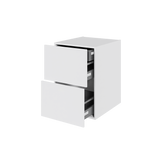 Multi-Living 2 skuffelook - HQ skuffeskab 50 cm med 2 skuffer og indvendig bakke med fuldudtræk