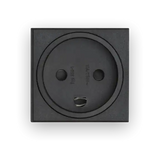 EL-TÅRN med 3 danske stik – Aluminium