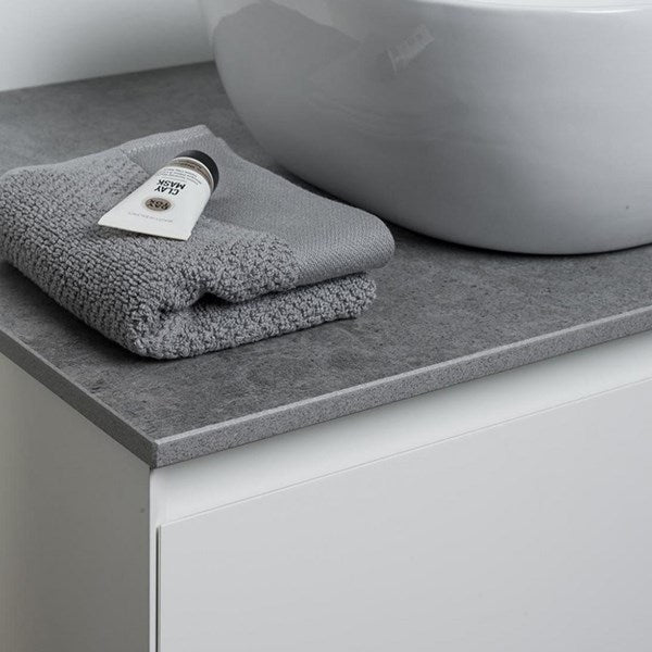 Lux vaskeskab 120cm, Mat hvid