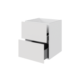 Multi-Living 2 skuffelook - HQ Vaskeskab 60 cm med 2 skuffer med fuldudtræk