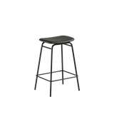 Frame Bar Stool - Terra Black leather - 68 cm.