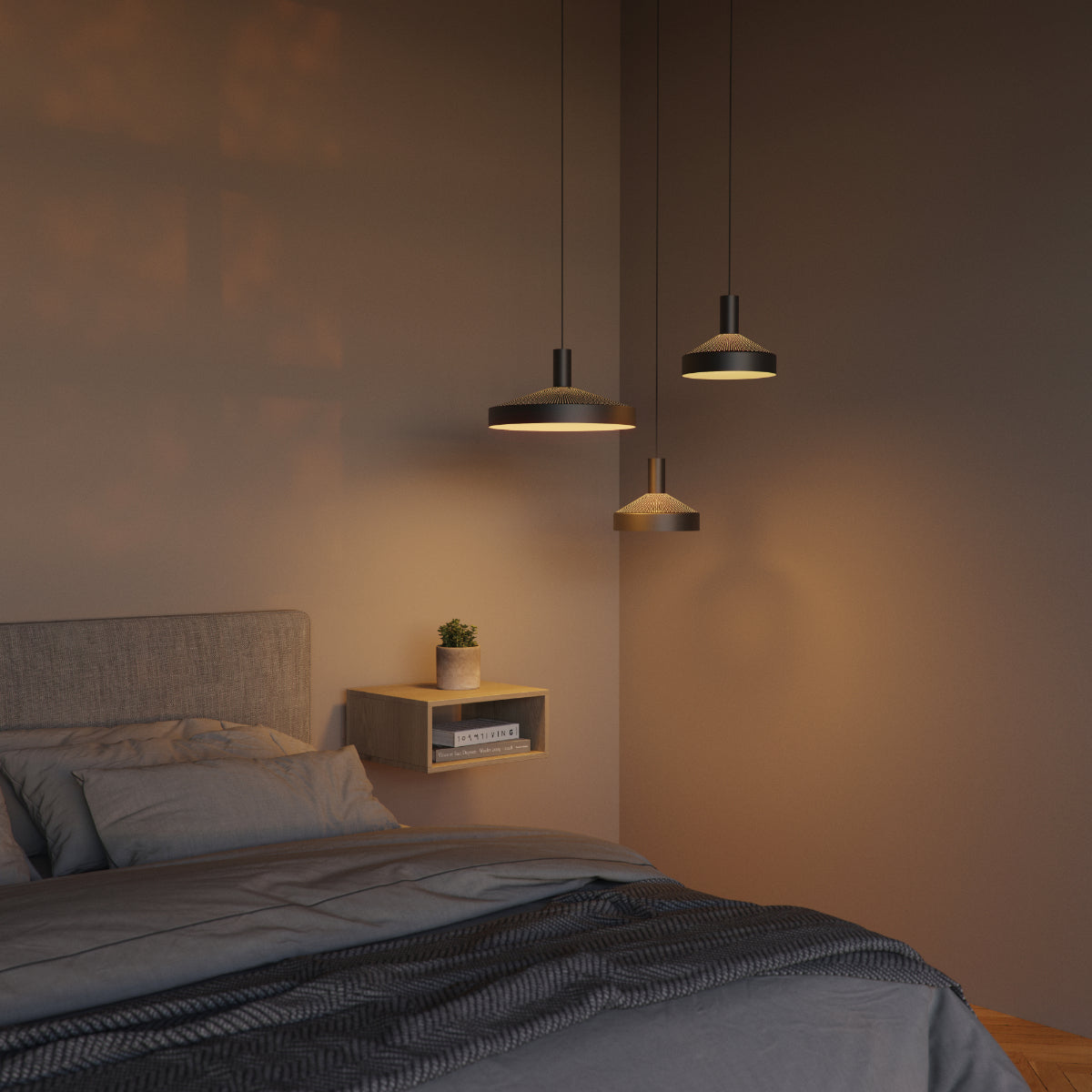 DAWN Pendant Ø25 Black