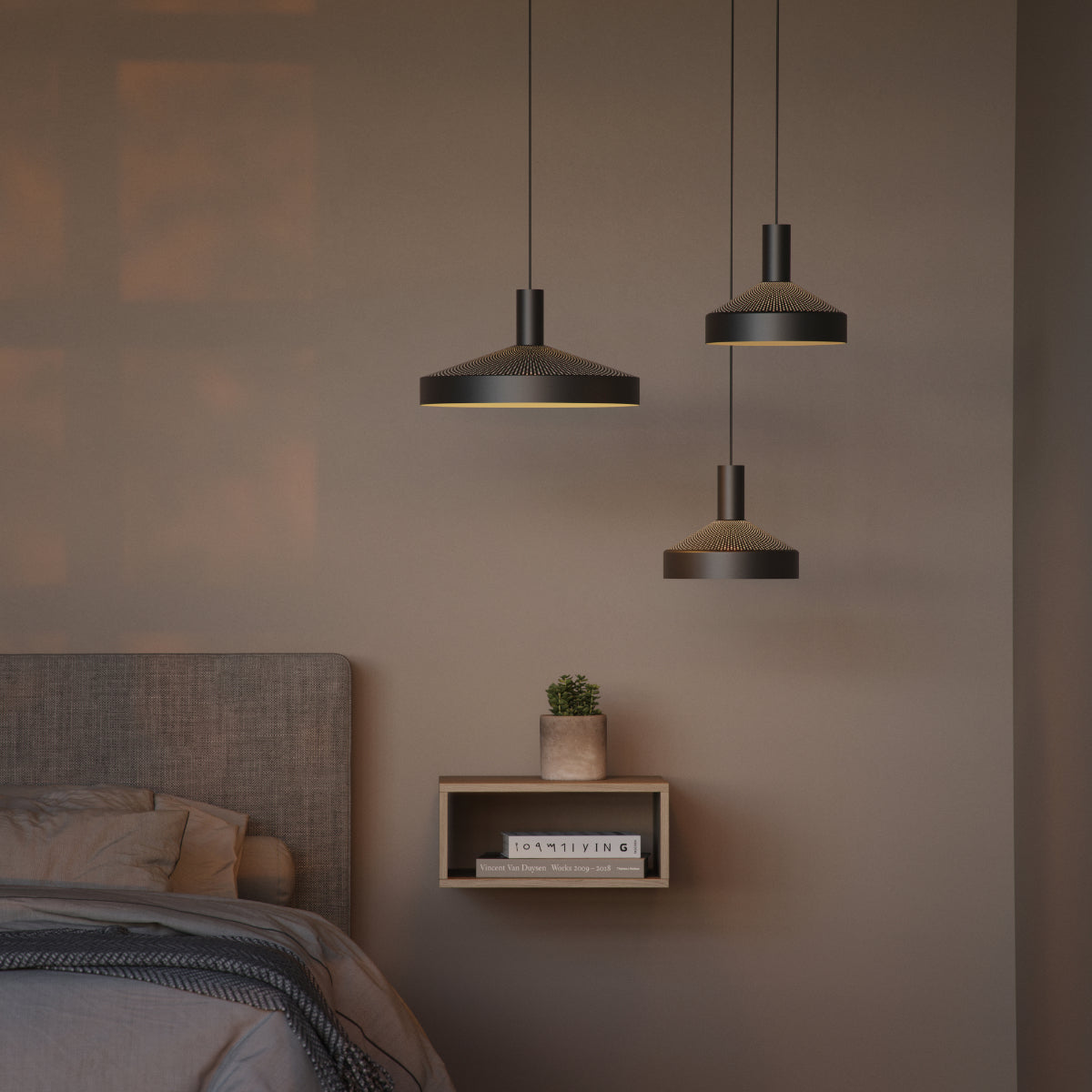 DAWN Pendant Ø25 Black