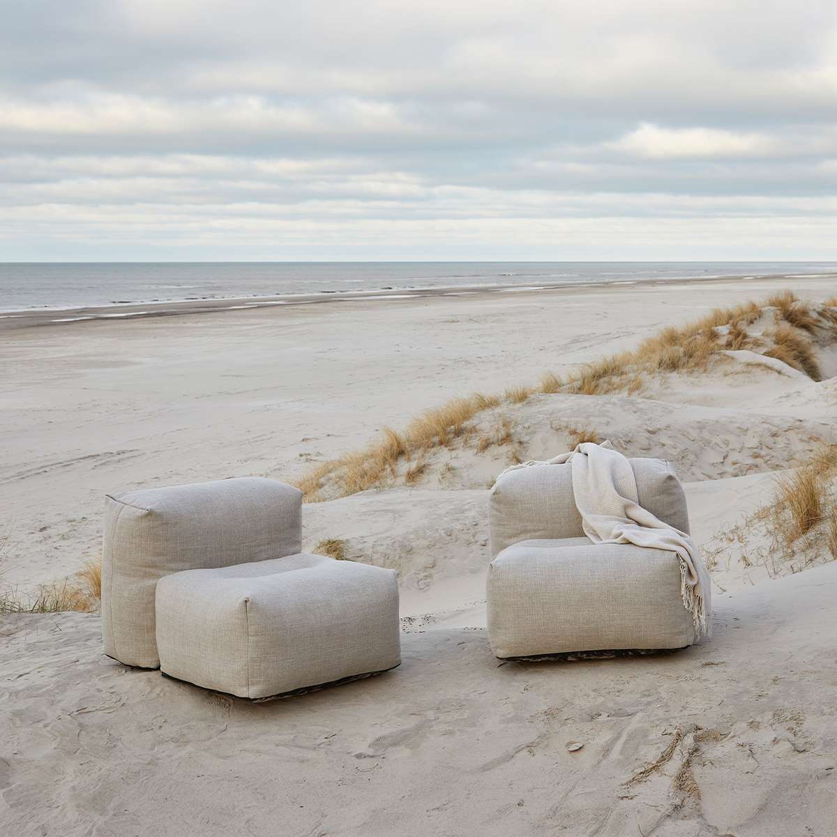 Soft Sofa Outdoor - Seat Section Kirra Sand