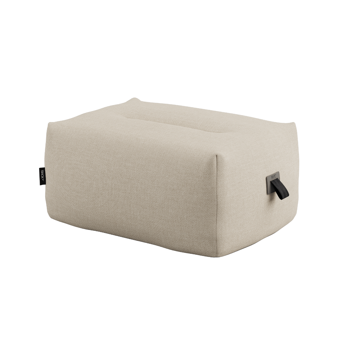 Soft Sofa Outdoor Pouf, Kirra Sand