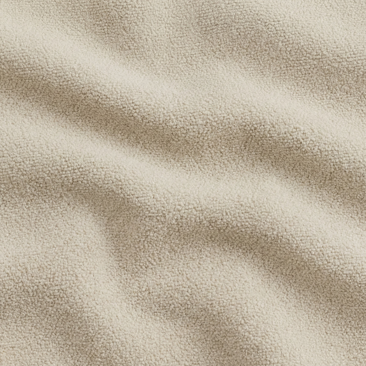 Soft Sofa Outdoor Pouf, Boucle Beige