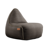 Canvas Lounge Chair Brown