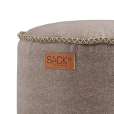 Canvas Pouf Sand