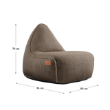 Cobana Lounge Chair Brown