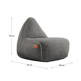 Cobana Lounge Chair Grey