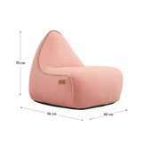 Cobana Lounge Chair Rose