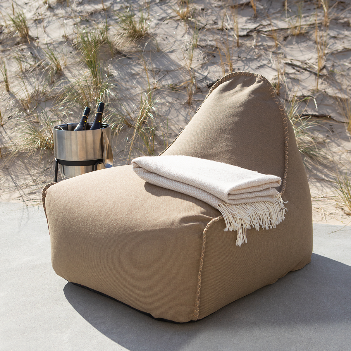 Cobana Lounge Chair Taupe