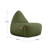 Cobana Lounge Chair Olive