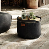 Cobana Pouf Black