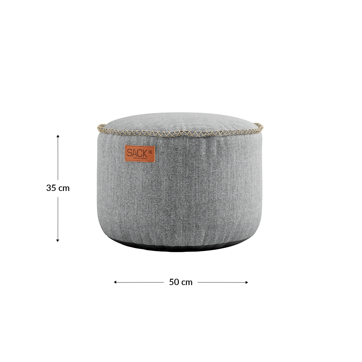 Cobana Pouf Sand Melange