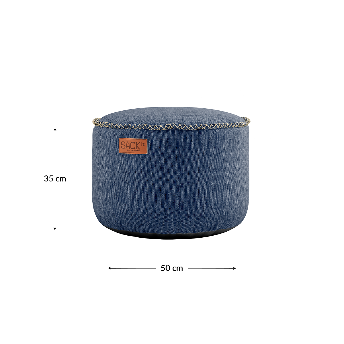 Cobana Pouf Indigo