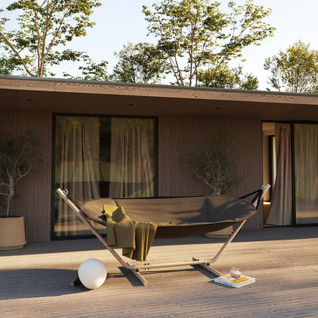 Cobana Hammock Brown - Taupe Frame