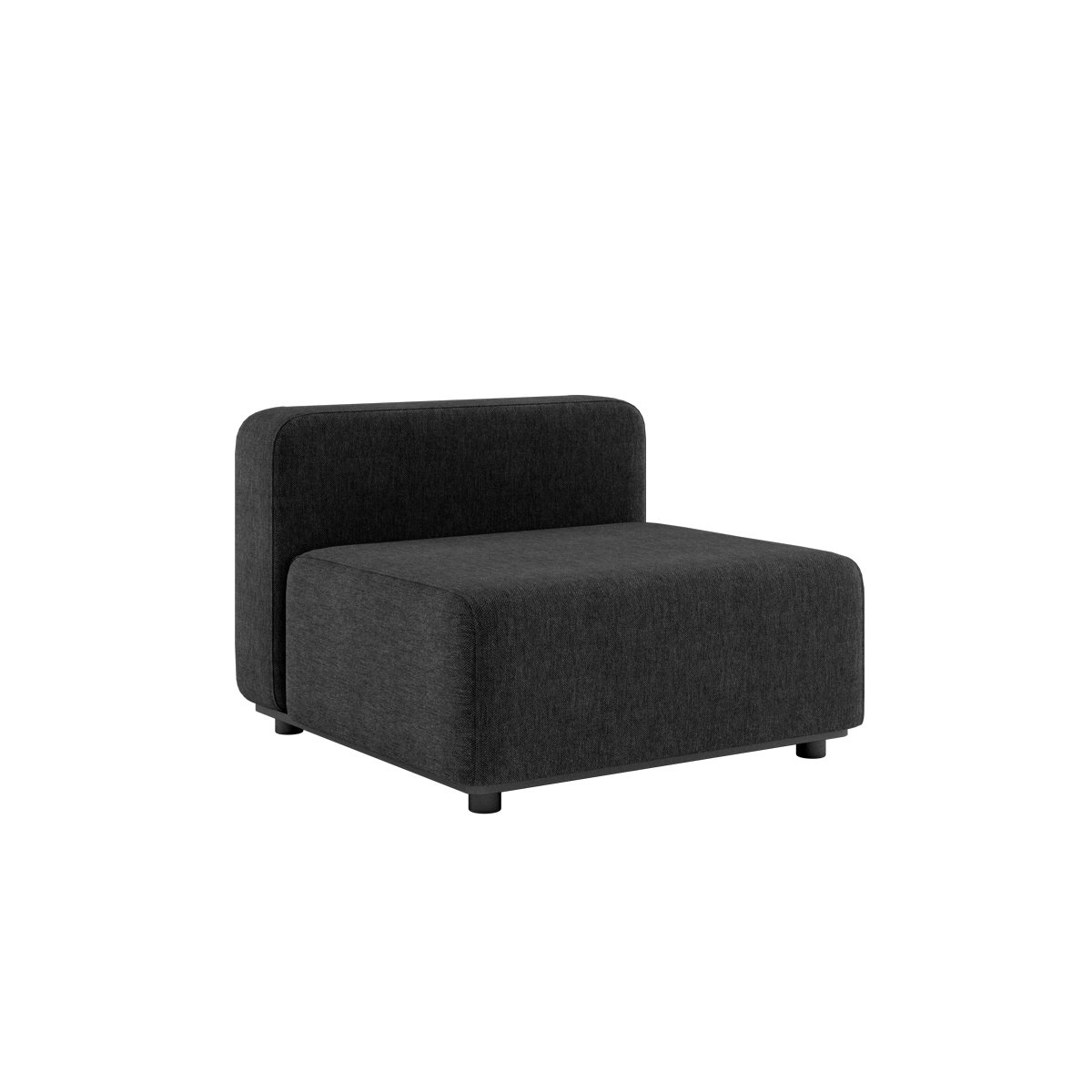 Cobana Lounge Sofa - Seat Section Black