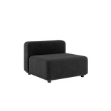 Cobana Lounge Sofa - Seat Section Black