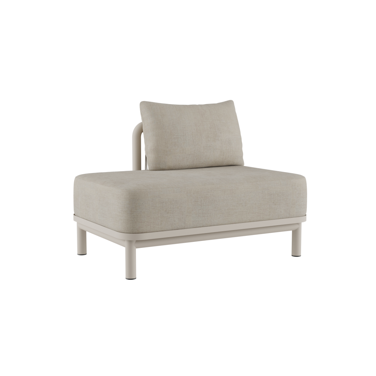Kirra Lounge Sofa - Open end right Sand