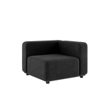 Cobana Lounge Sofa - Corner Section Black