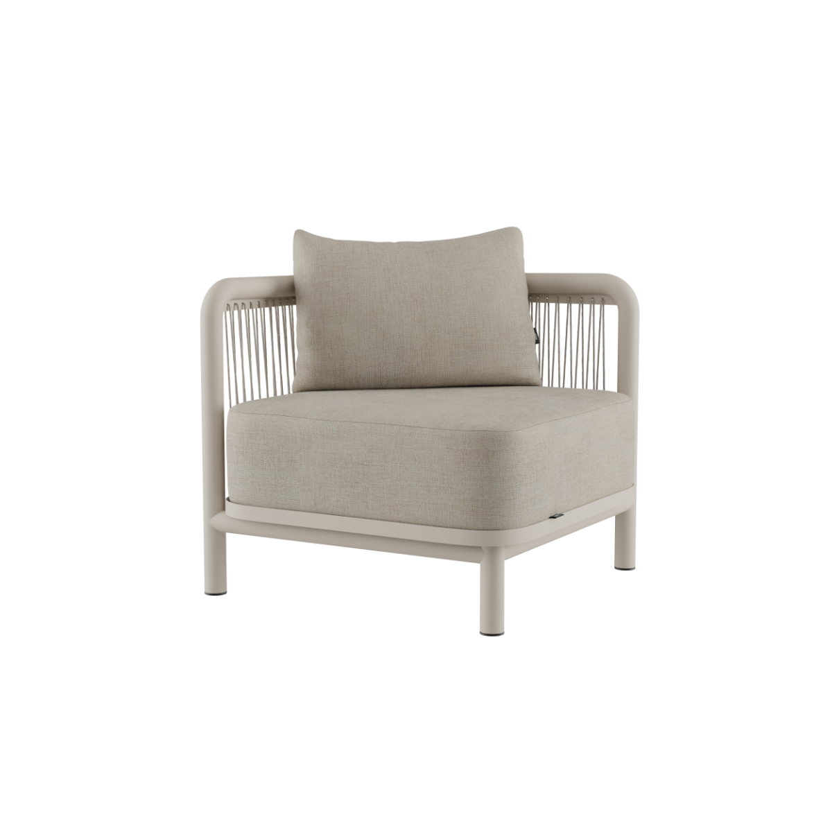 Kirra Lounge Sofa - Corner section Sand