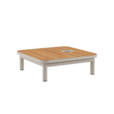 Kirra Side Table w/Accessory Fit Taupe