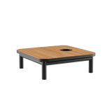 Kirra Side Table w/Accessory Fit Noir