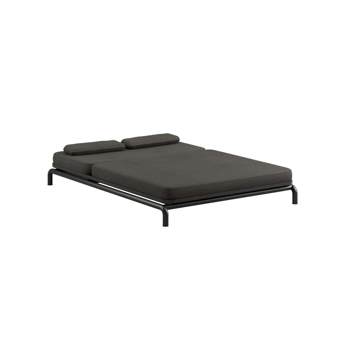 Kirra Double Sunbed - Kirra Noir
