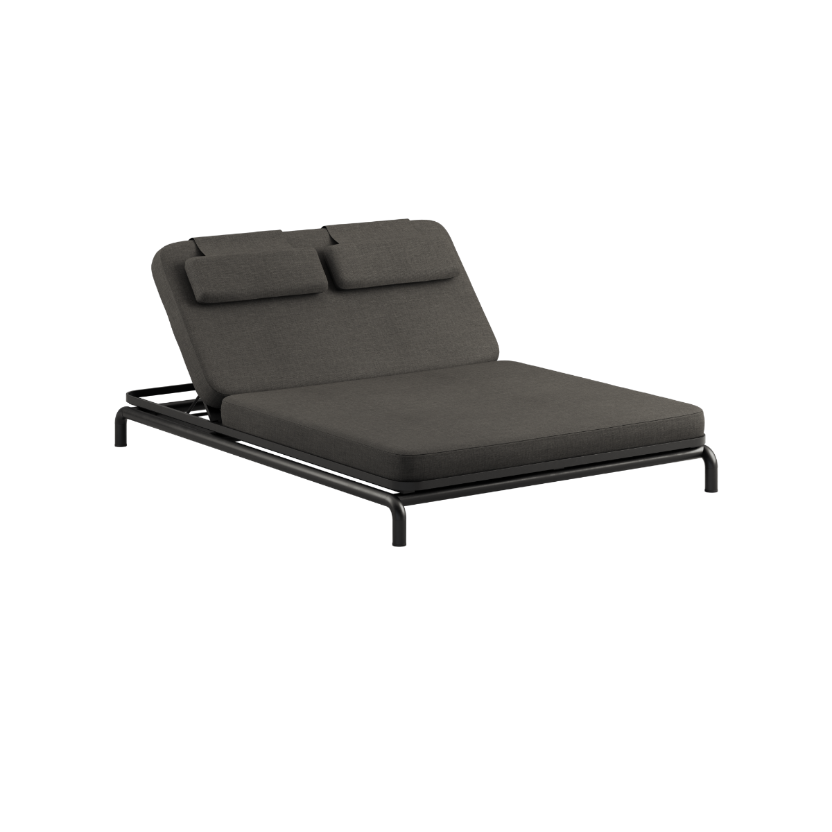 Kirra Double Sunbed - Kirra Noir