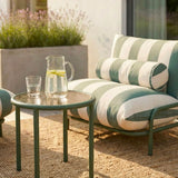 Outdoor Cushion Bolster - Renesse Olive