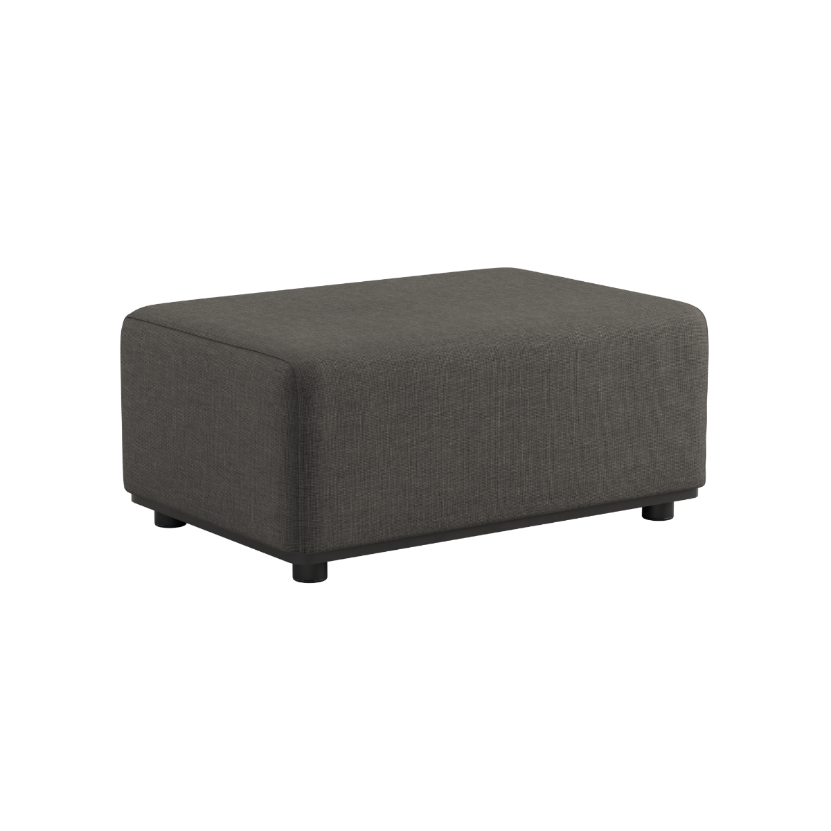 Cobana Lounge Sofa - Pouf Kirra Noir